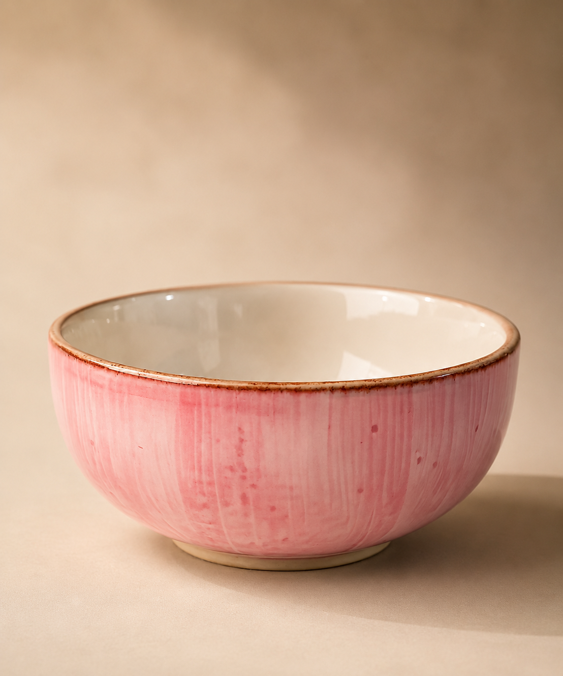 Blush Pink Ceramic Veg Bowls (set of 6)