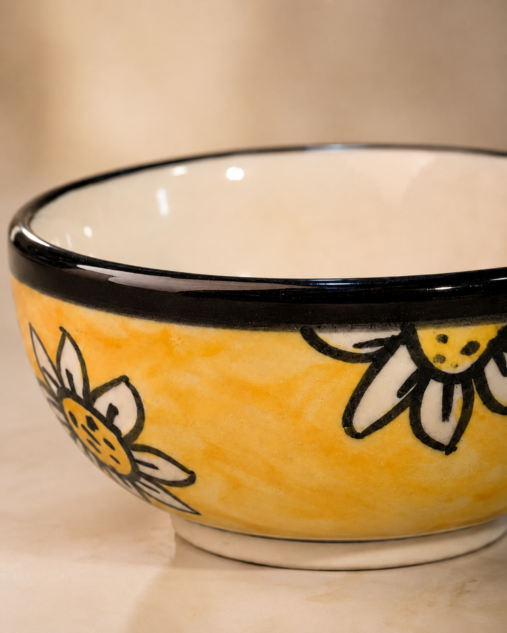 Surajmukhi Ceramic Veg Bowls (set of 6 bowls)