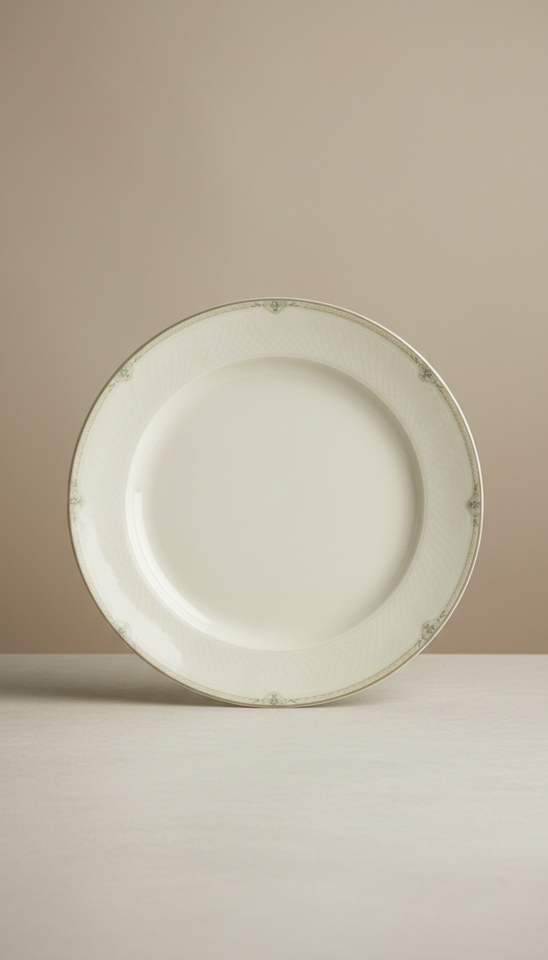 Ceramic Dinnerware Set in Soft White
